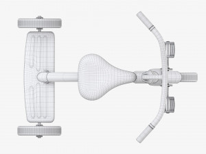 Children Tricycle 3D Model