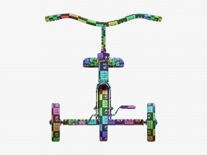 Children Tricycle 3D Model