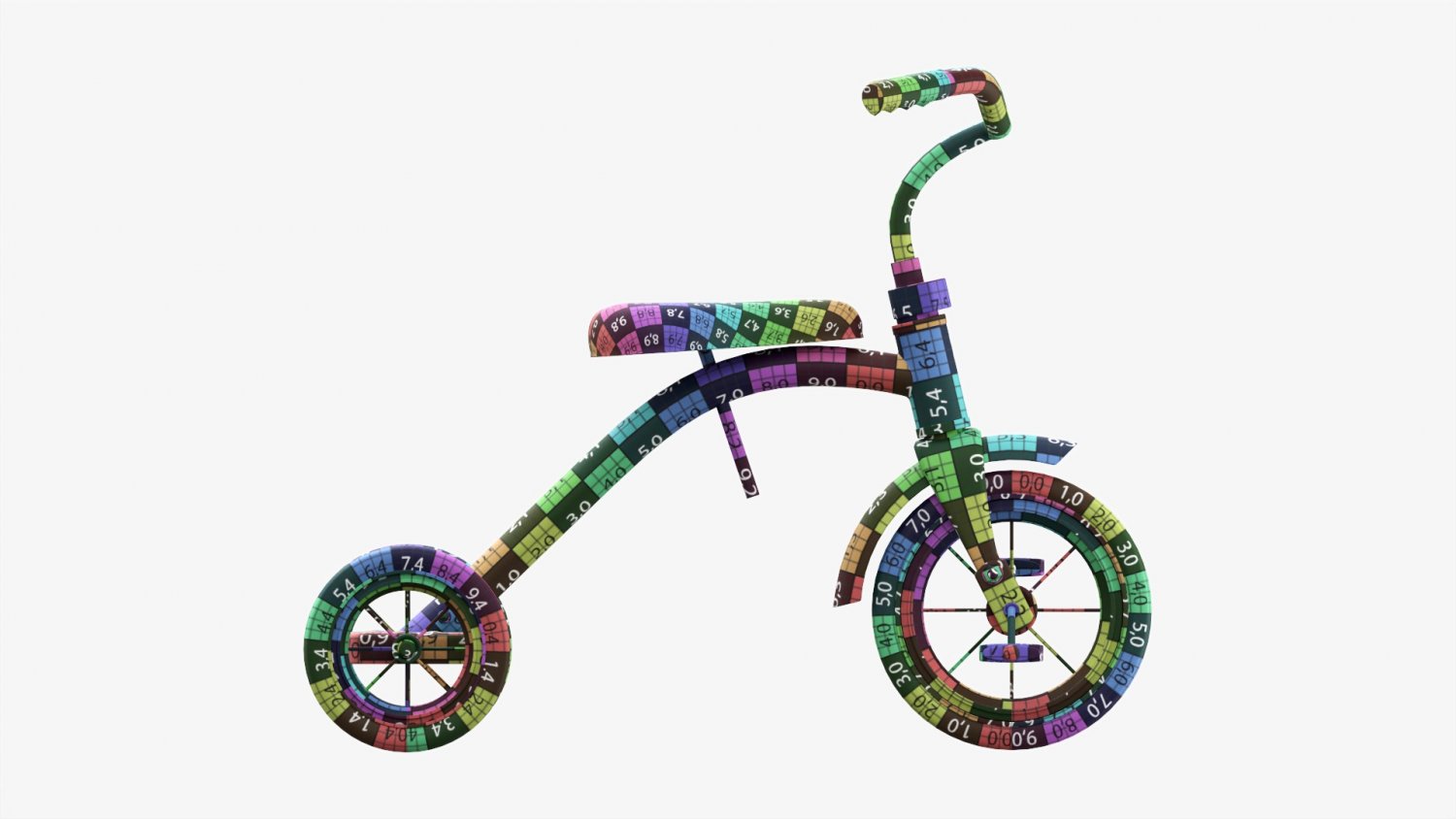 kids tricycle clipart