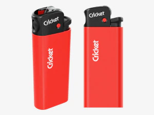 Mini accendino tascabile Cricket Flint 01 Modello 3D