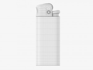 Cricket Flint Mini Pocket Lighter 01 3D Modell