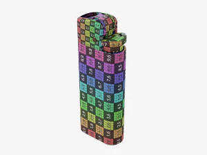 Cricket Flint Mini Pocket Lighter 01 3D Model