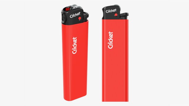 Cricket Flint Pocket Lighter 02 Essential Modelo 3D .c4d .max .obj .3ds .fbx .stl .blend 
