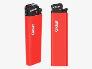 Accendino tascabile Cricket Flint 02 Essenziale Modello 3D