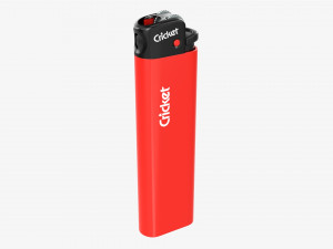 Cricket Flint Pocket Lighter 02 Essential Modelo 3D