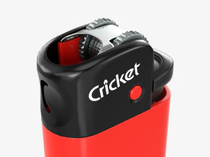 Cricket Flint Pocket Lighter 02 Essential 3D Model