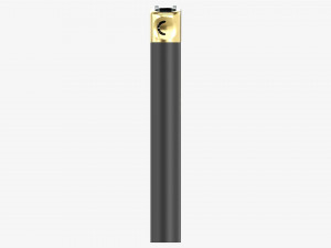 Cricket Flint Pocket Lighter 02 Matt 3D-Modell