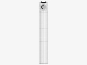 Cricket Flint Pocket Lighter 02 Matt 3D Model