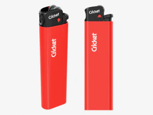 Accendino tascabile Cricket Flint 03 Modello 3D