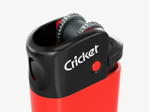 Cricket Flint Pocket Lighter 03 3D Model