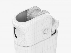 Cricket Flint Pocket Lighter 03 3D Model
