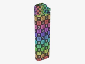 Cricket Flint Pocket Lighter 03 3D Model