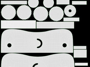 Cricket Flint Pocket Lighter 03 3D Model