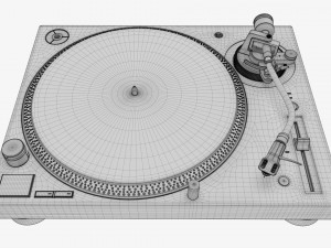 Direct Drive Turntable 3D 모델