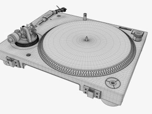 Direct Drive Turntable 3D Model