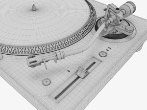 Direct Drive Turntable 3D Model