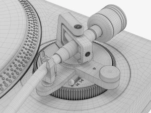 Direct Drive Turntable 3D Model