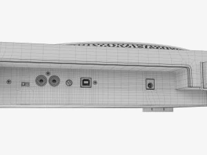 Direct Drive Turntable 3D Model