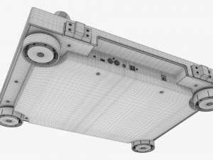 Direct Drive Turntable 3D 모델