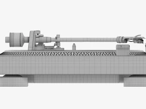 Direct Drive Turntable 3D Model