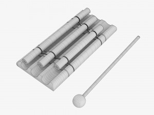 Energy Chimes 3D Model