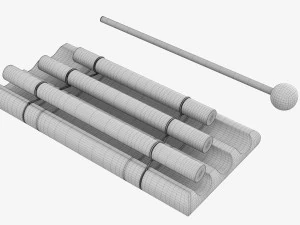 Energy Chimes 3D Model