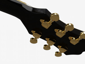 Epiphone J-200 EC Studio Acoustic Guitar With Pickup Modèle 3D