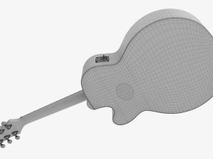 Epiphone J-200 EC Studio Acoustic Guitar With Pickup 3D Model