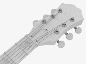 Epiphone J-200 EC Studio Acoustic Guitar With Pickup 3D Model