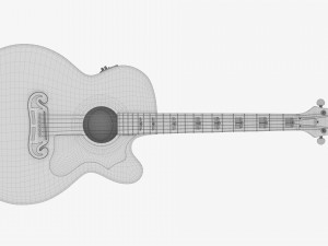 Epiphone J-200 EC Studio Acoustic Guitar With Pickup Modèle 3D