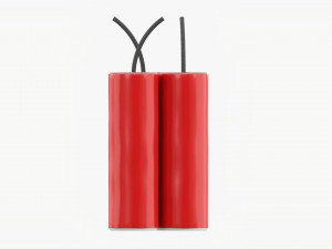Fireworks Firecracker 02 3D Model