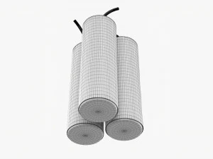 Fireworks Firecracker 02 3D Model