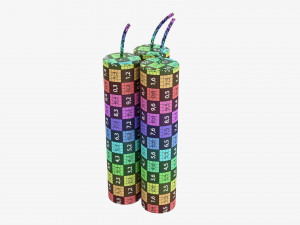 Fireworks Firecracker 03 3D Model