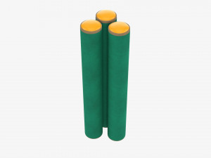 Fireworks Firecracker 04 3D Model