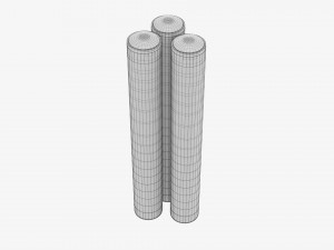 Fireworks Firecracker 04 3D Model