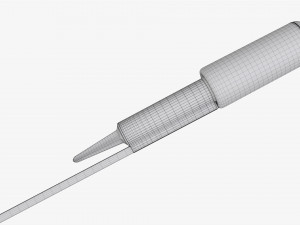 Fireworks Rocket 01 3D Модель