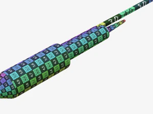 Razzo pirotecnico 01 Modello 3D