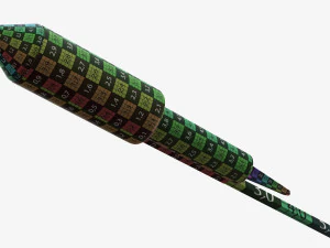 Razzo pirotecnico 01 Modello 3D