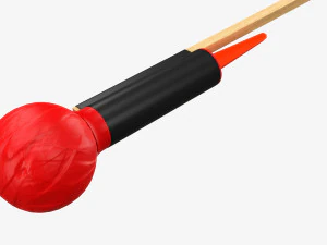 Fireworks Rocket 02 3D Model