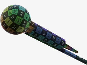 Fireworks Rocket 02 3D Model