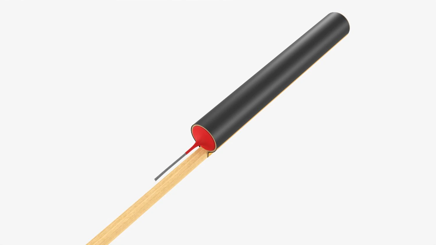 Havai Fişek Roketi 04 3D Model .c4d .max .obj .3ds .fbx .stl .blend 