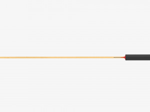 Fireworks Rocket 04 3D Model
