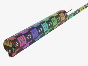 Fireworks Rocket 04 3D Model