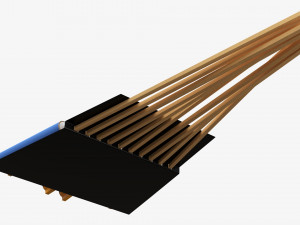 Fireworks Rocket 04 10-Pack 3D Model