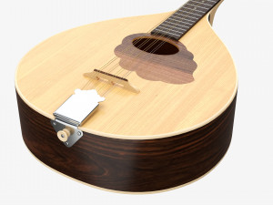 Flat Mandola 3D मॉडल