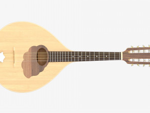 Flat Mandola 3D मॉडल