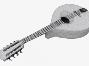 Flat Mandola 3D मॉडल