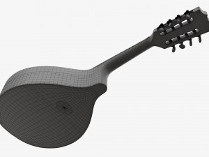 Flat Mandola 3D मॉडल