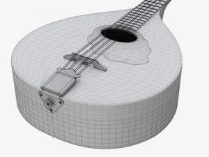 Flat Mandola 3D मॉडल