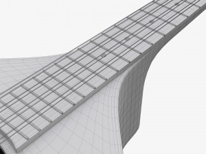 Flat Mandola 3D मॉडल